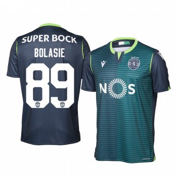 Sporting Lisbon Yannick Bolasie 19-20 Away Men's Navy Short Sleeve Jersey