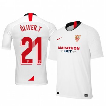 Óliver Torres Sevilla Home Men's Jersey 19-20