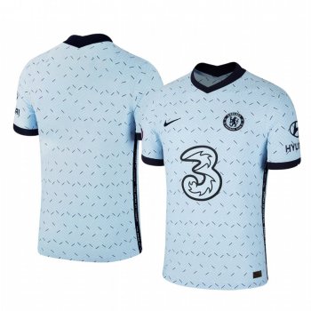 Chelsea 2020-21 Away Replica Short Sleeve Light Blue Jersey