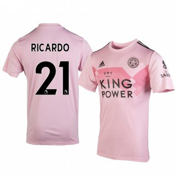 Ricardo Pereira Leicester City Away Men's Short Sleeve Jersey 19-20