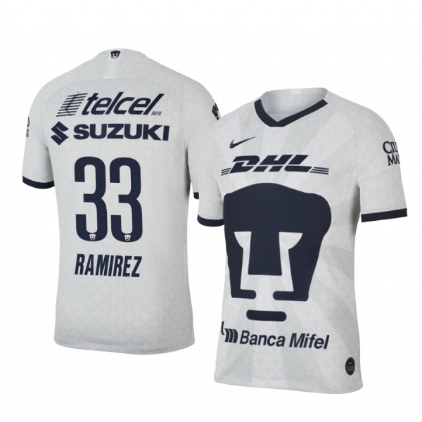 Pumas UNAM Braulio Ramirez Home Men's Jersey 19-20