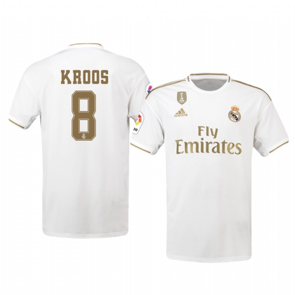 Toni Kroos Real Madrid 19-20 Home Jersey Men's