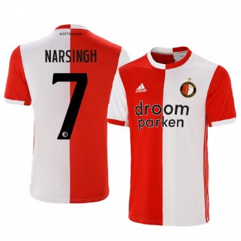 Men's Luciano Narsingh Feyenoord 19-20 Home Jersey