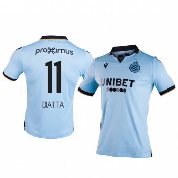 Krepin Diatta Club Brugge KV Third Light Blue Short Sleeve Jersey