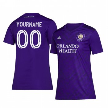 Orlando City SC Custom Women's Purple Home Replica Jersey 2020-21