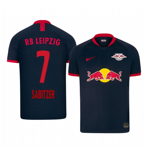 RB Leipzig Marcel Sabitzer Black Away Jersey 19-20 Men's