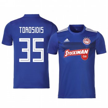 Olympiacos Piraeus Vasilis Torosidis Men's Jersey Alternate Third 19-20