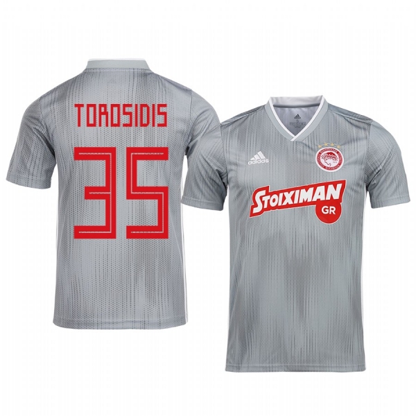 Olympiacos Piraeus Vasilis Torosidis 19-20 Away Jersey Men's