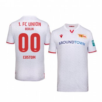 Youth Union Berlin Custom Youth White Away Short Sleeve Jersey 19-20