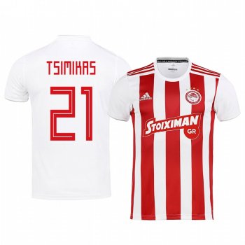 Olympiacos Piraeus Kostas Tsimikas Home Men's Jersey 19-20