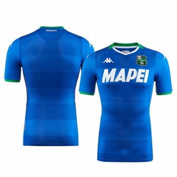 U.S. Sassuolo Calcio 2019-20 Blue Third Men's Short Sleeve Jersey