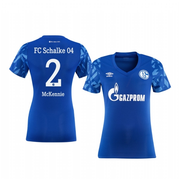 Women's Midfielder Schalke 04 Weston McKennie Home Jersey 19-20