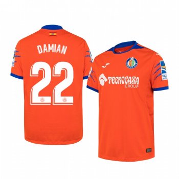 Getafe Damian Suarez Men's 19-20 Away Replica Short Sleeve Jersey