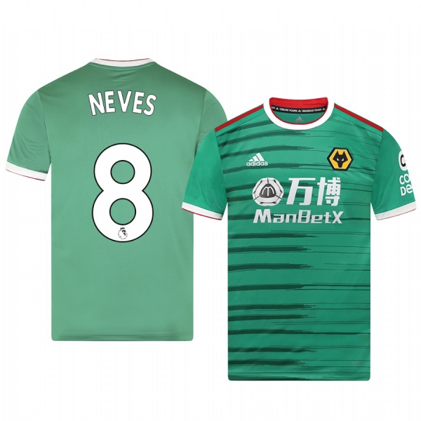 Wolverhampton Wanderers Ruben Neves Men's Jersey Alternate Third 19-20