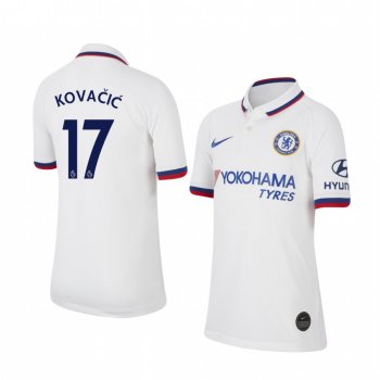 Youth Mateo Kovacic Chelsea Away Short Sleeve Jersey 19-20