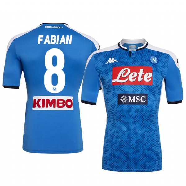 SSC Napoli Fabián Ruiz 19-20 Home Men's Short Sleeve Jersey