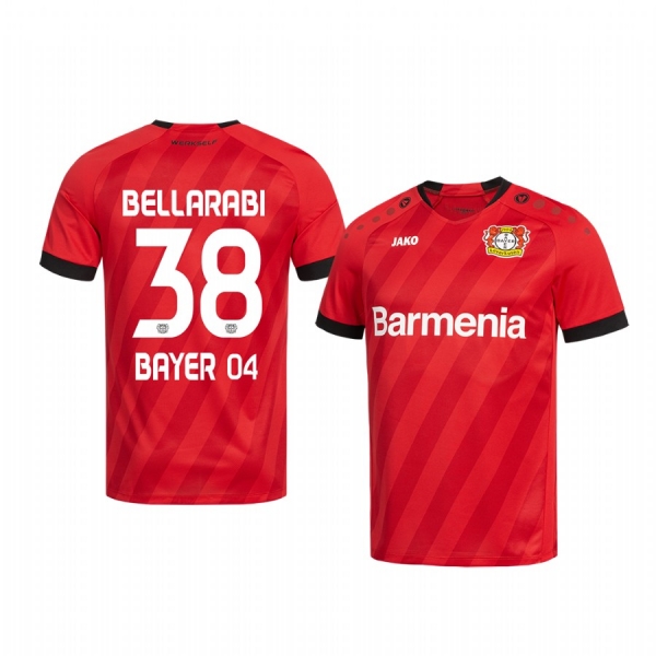 Youth Midfielder Bayer Leverkusen Karim Bellarabi Home Jersey 19-20