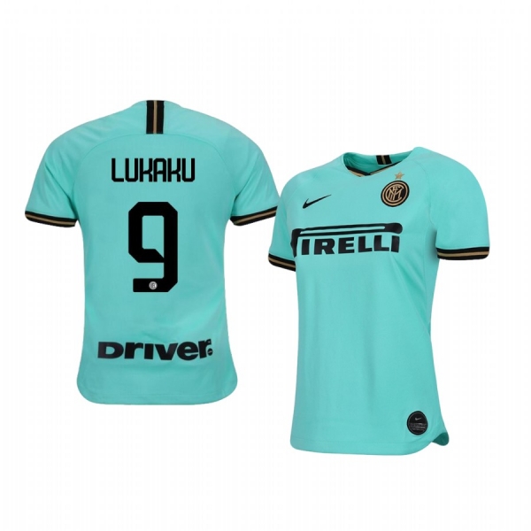 Women's Romelu Lukaku Internazionale Milano 19-20 Away Short Sleeve Jersey