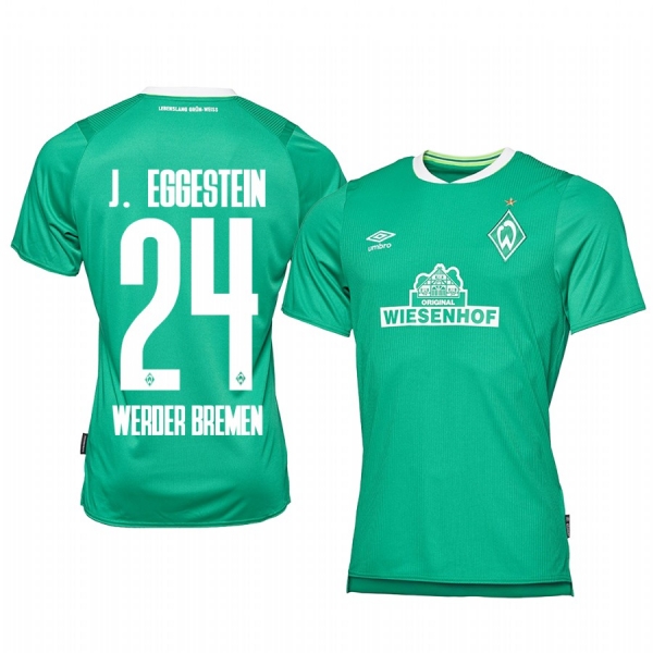 Men's Werder Bremen Johannes Eggestein Home Jersey 19-20