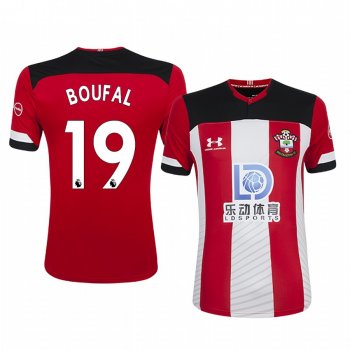 Men's Sofiane Boufal Southampton Home Short Sleeve Jersey 19-20