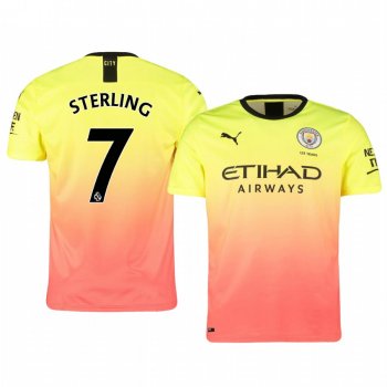 Manchester City Raheem Sterling Men's Jersey Alternate Third 19-20