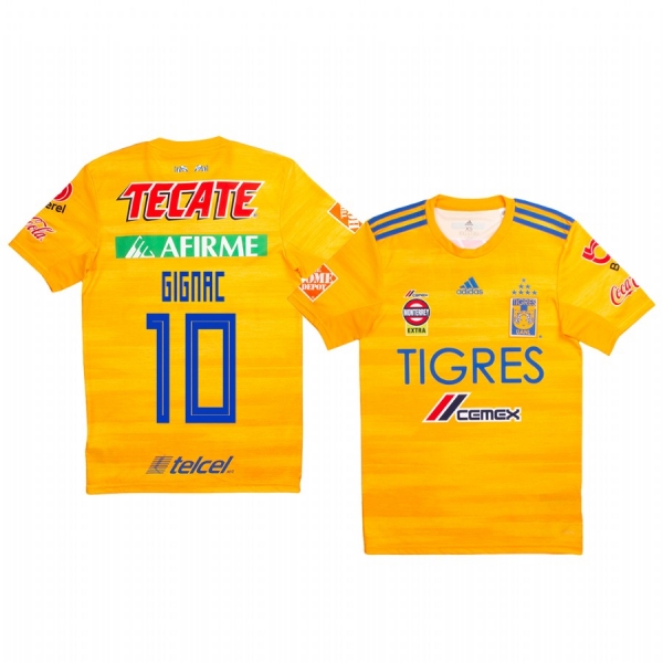 Tigres UANL Andre-Pierre Gignac Home Men's Jersey 19-20