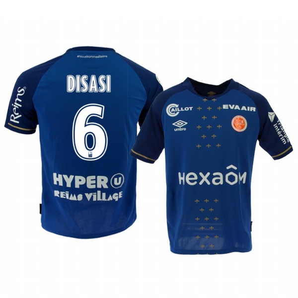 Stade de Reims Axel Disasi Men's Away Jersey 19-20