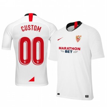 Custom Sevilla 19-20 Home Jersey Men's