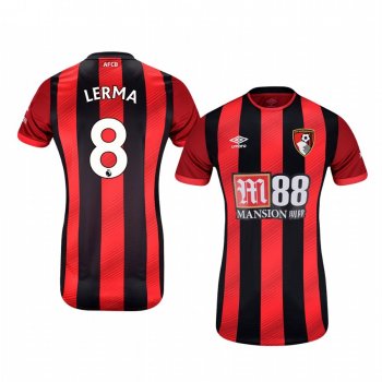 Women's Jefferson Lerma AFC Bournemouth Home Short Sleeve Jersey 19-20