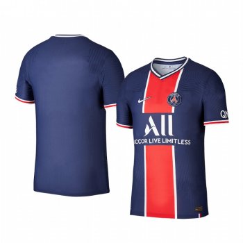 Paris Saint-Germain Men's Navy Home Short Sleeve Jersey 2020-21