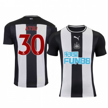 Men's Christian Atsu Newcastle United Home Short Sleeve Jersey 19-20