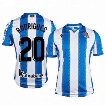 Kévin Rodrigues Real Sociedad Home Men's Jersey 19-20