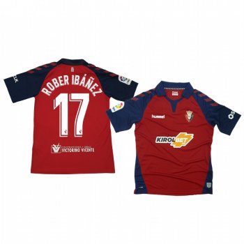 Rober Ibáñez CA Osasuna Home Men's Jersey 19-20