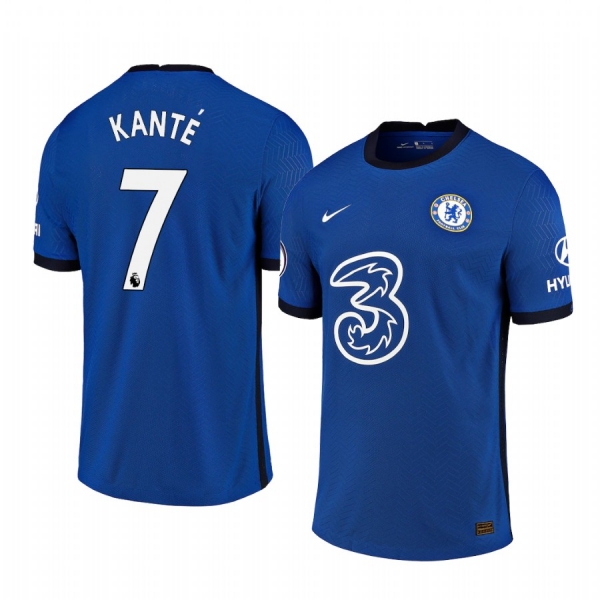 N'Golo Kante Chelsea 2020 Home Authentic Short Sleeve Jersey