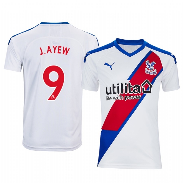 Youth Jordan Ayew Crystal Palace Third White Alternate Jersey