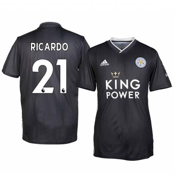 Ricardo Pereira Leicester City Third Men's Short Sleeve Jersey 19-20