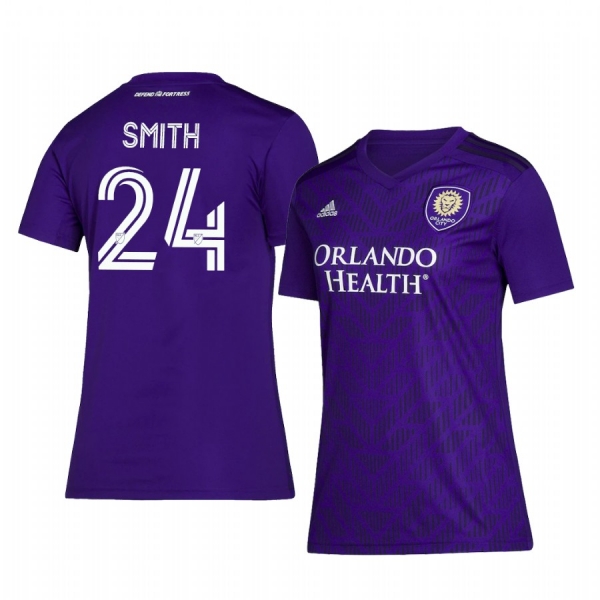 Women's Orlando City SC Kyle Smith Purple Home Replica Jersey 2020-21