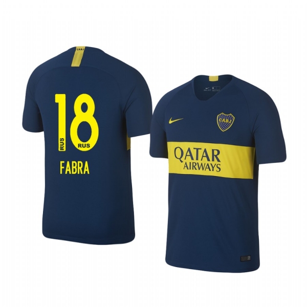 Boca Juniors Frank Fabra Home Men's Jersey 18-19