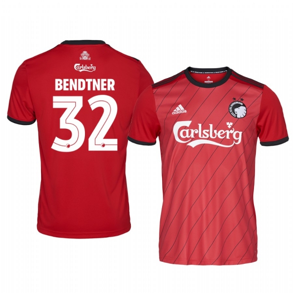 FC Copenhagen Nicklas Bendtner Men's 19-20 Third Replica Short Sleeve Jersey