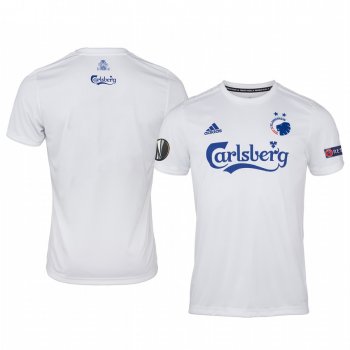 FC Copenhagen Men's 19-20 Home Replica Short Sleeve Jersey