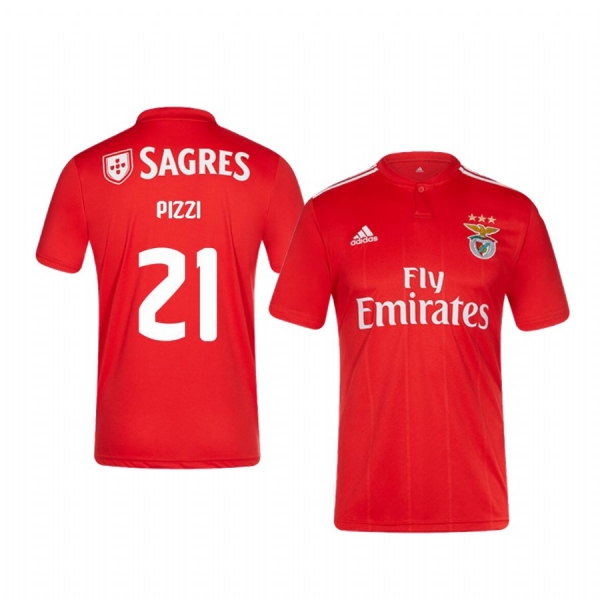 Men's Benfica Pizzi Home Jersey 18-19