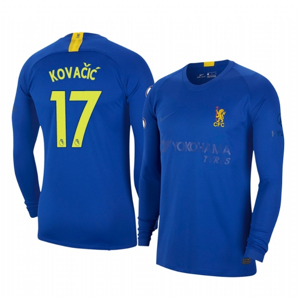 Mateo Kovacic Chelsea 19-20 Blue Fourth Replica Jersey Men's