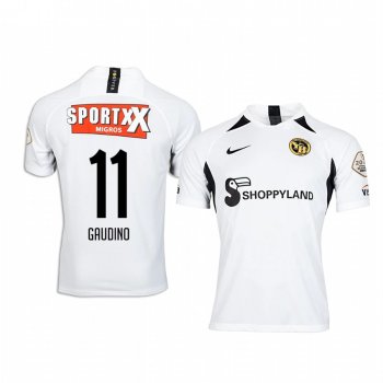 Gianluca Gaudino BSC Young Boys Away White Short Sleeve Jersey