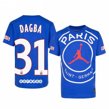 Paris Saint-Germain Colin Dagba Men's Royal Game T-Shirt 2020-21