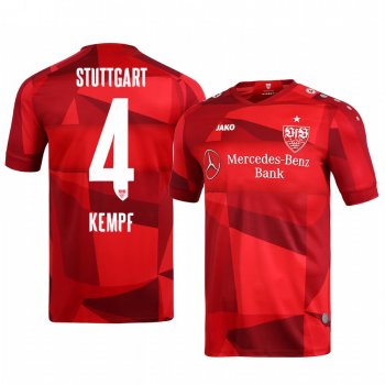 VfB Stuttgart Marc-Oliver Kempf Men's 19-20 Away Replica Short Sleeve Jersey