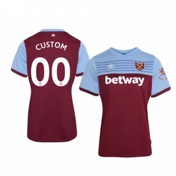 Custom West Ham United Women's Home Jersey 19-20