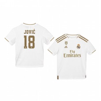 Youth Luka Jovic Real Madrid Home Jersey 19-20