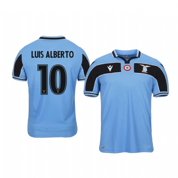 Youth Luis Alberto Lazio 19-20 Light Blue 120th Anniversary Celebration Jersey