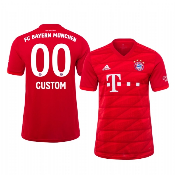 Men's Bayern Munich Custom Home Jersey 19-20