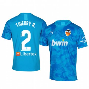 Valencia Thierry Correia Men's Jersey Short Sleeve Third 19-20